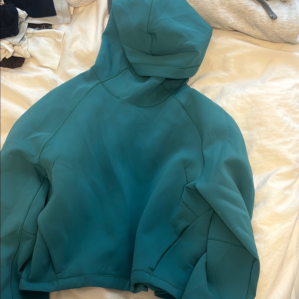 Lululemon Teal Hooded Sweatshirt
